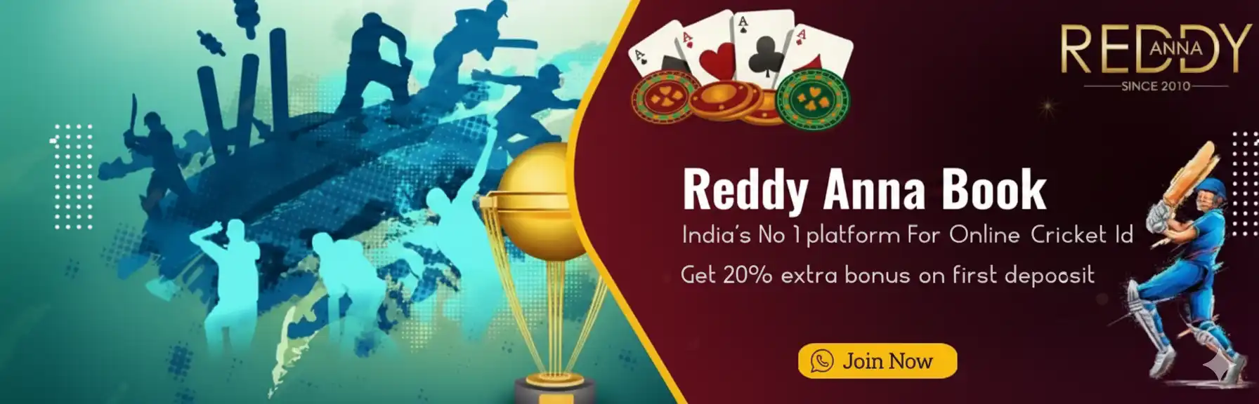 Online Cricket Betting on ReddyBook